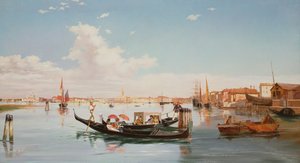 De Lagune, Venetië door Pietro Gabrini